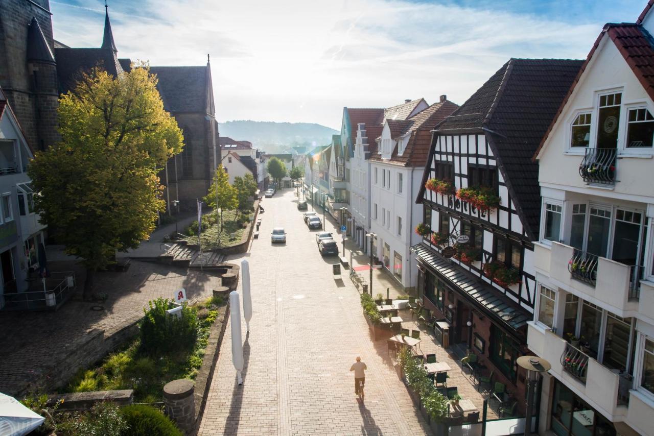 Hotel Zum Braunen Hirschen Bad Driburg Dış mekan fotoğraf